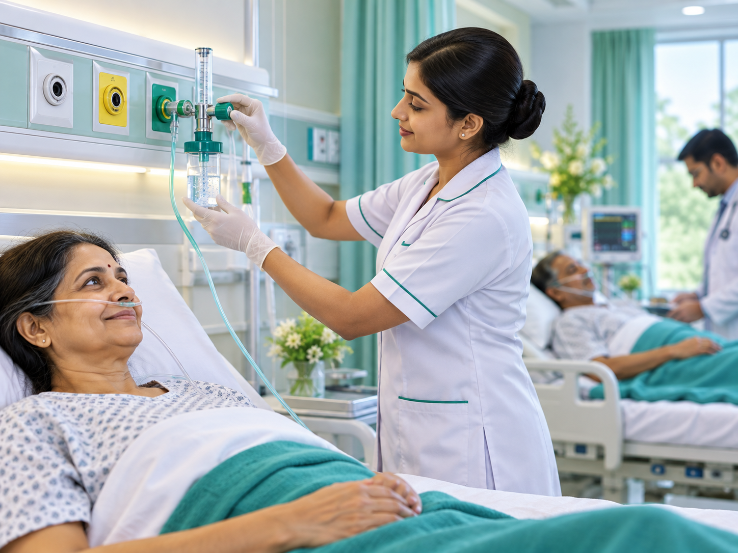 Central Oxygen service at Dr. Parulekar Maternity & Nursing Home