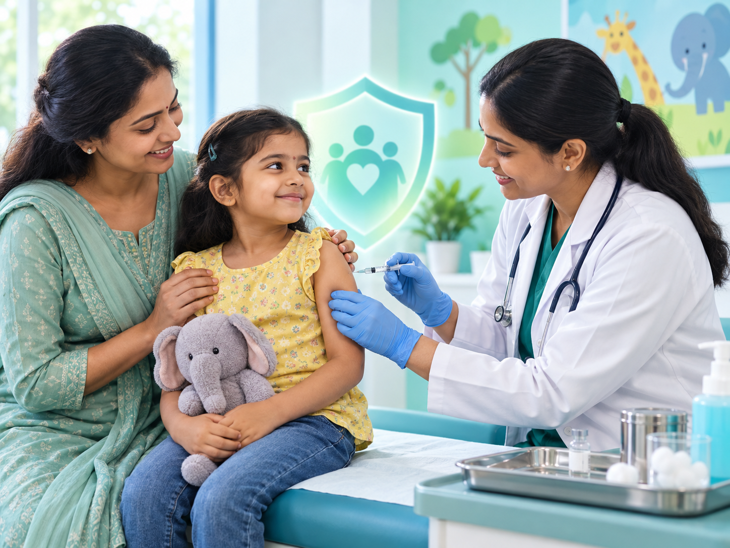 Immunization service at Dr. Parulekar Maternity & Nursing Home